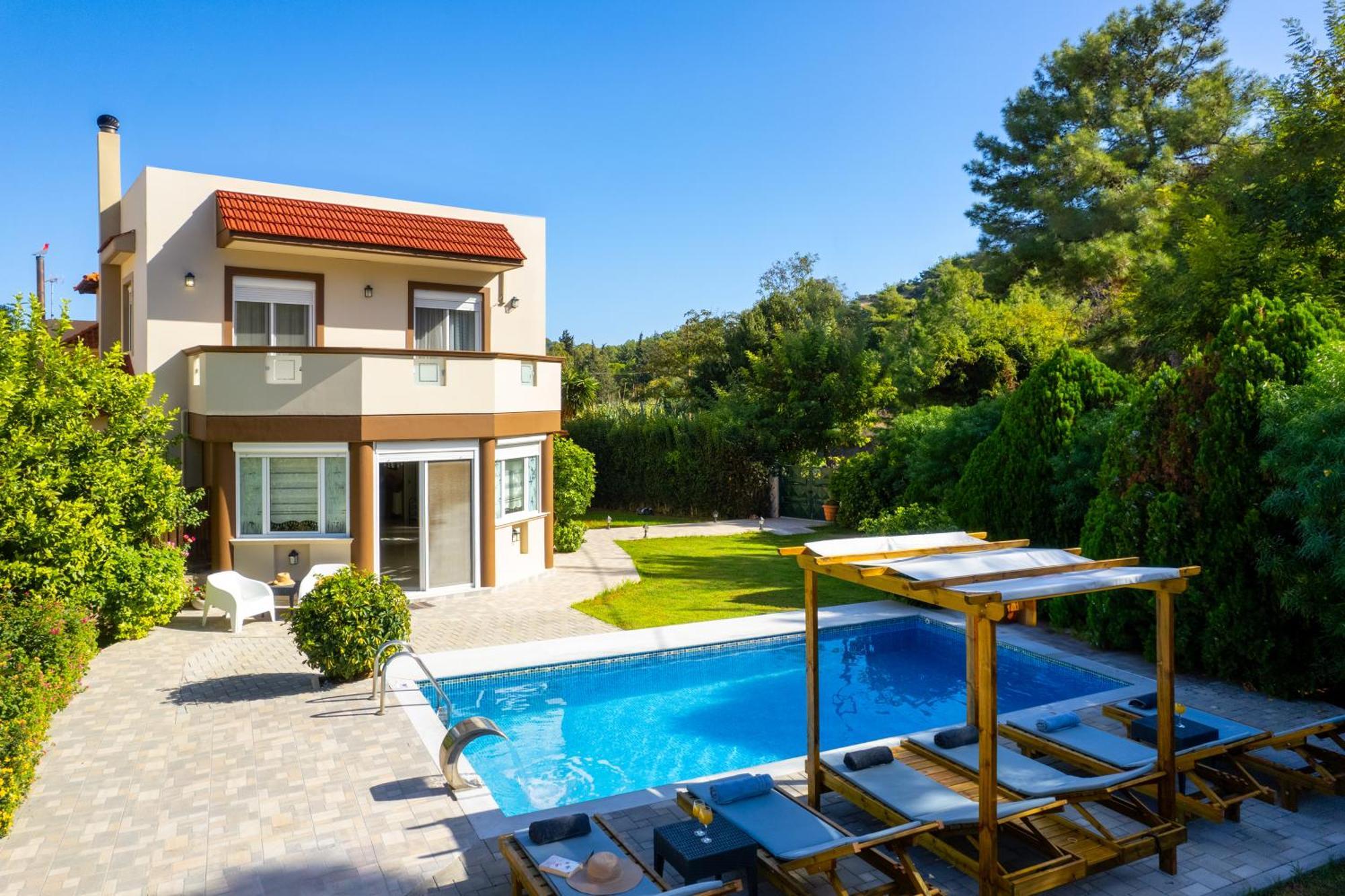 Evmar Villa Ialysos  Buitenkant foto