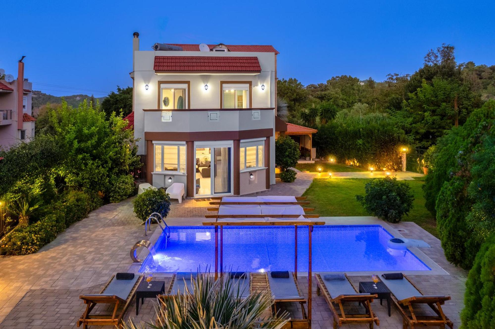 Evmar Villa Ialysos  Buitenkant foto